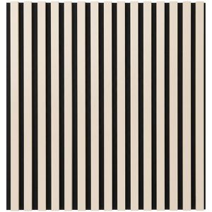 NL-Panels Akustikpaneel pastellgrau, 60 x 60 x 2,1 cm, mit schwarzem Filz, , Stück