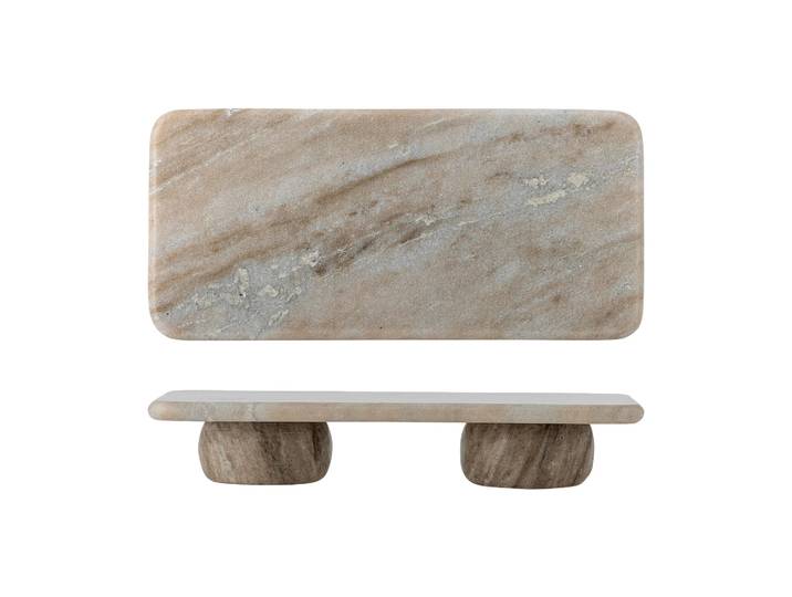 Bloomingville Fatin Pedestal socle Gris, 38x18 cm