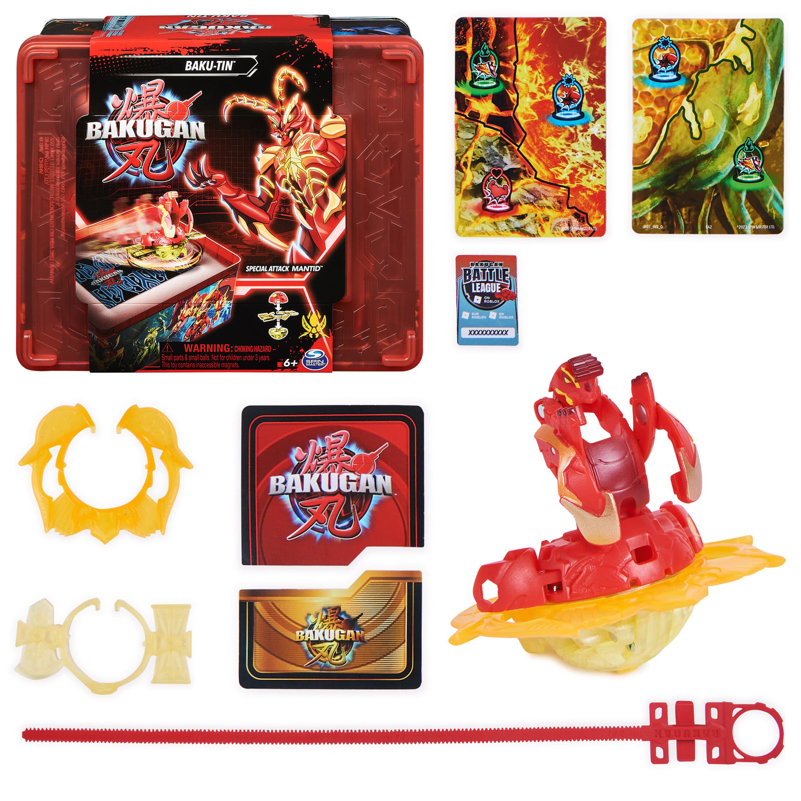 Bakugan verzamelblik S6