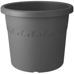 Elho Pflanztopf Algarve Cilindro Ø 25 cm – Anthrazit Blumenkübel