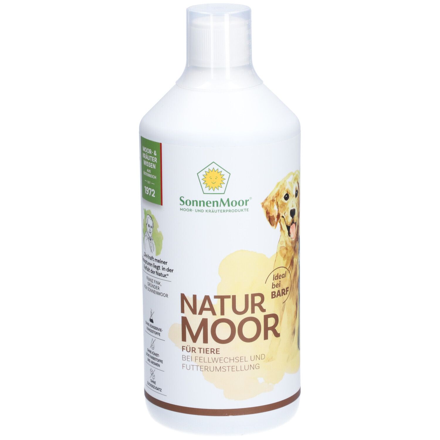 Naturmoor SonnenMoor für Tiere 1000 ml Flüssigkeit
