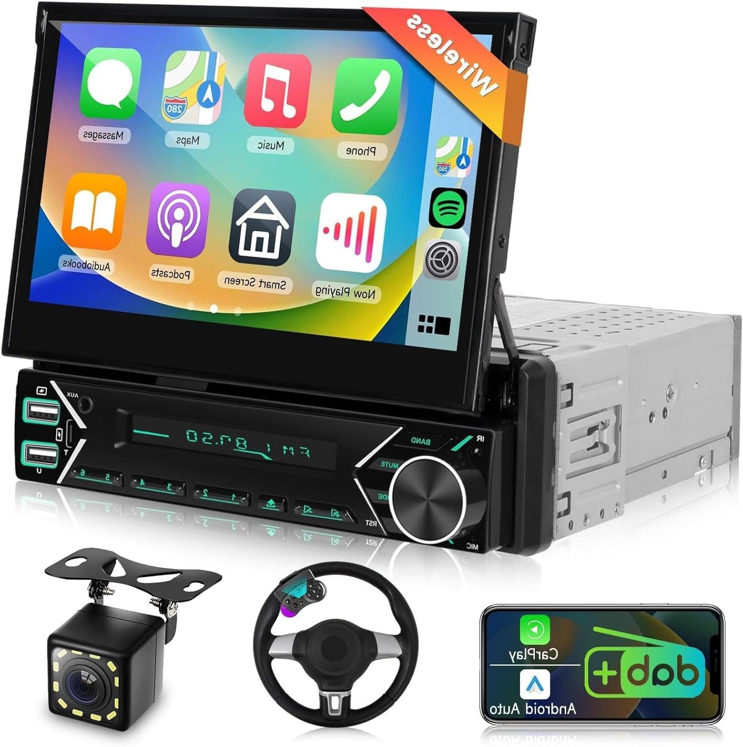 Selius 1-DIN Autoradio met DAB+ en Multimedia functies