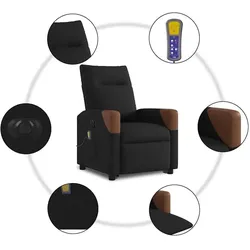 vidaXL, Sessel, Alranella (Elektrisches Neigungssystem mit Massage-Funktion)