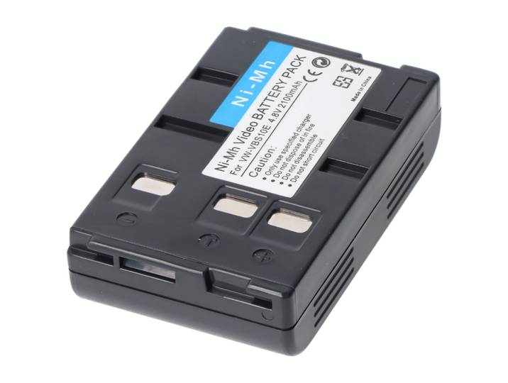 AccuCell VW-VBS10E - Accu NiMH 2000-2100mAh - Zwart