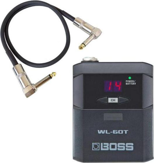 Boss WL-60T draadloze zender met patchkabel