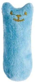 Uplifted Goods Catnip Chewing Plush Toy blue