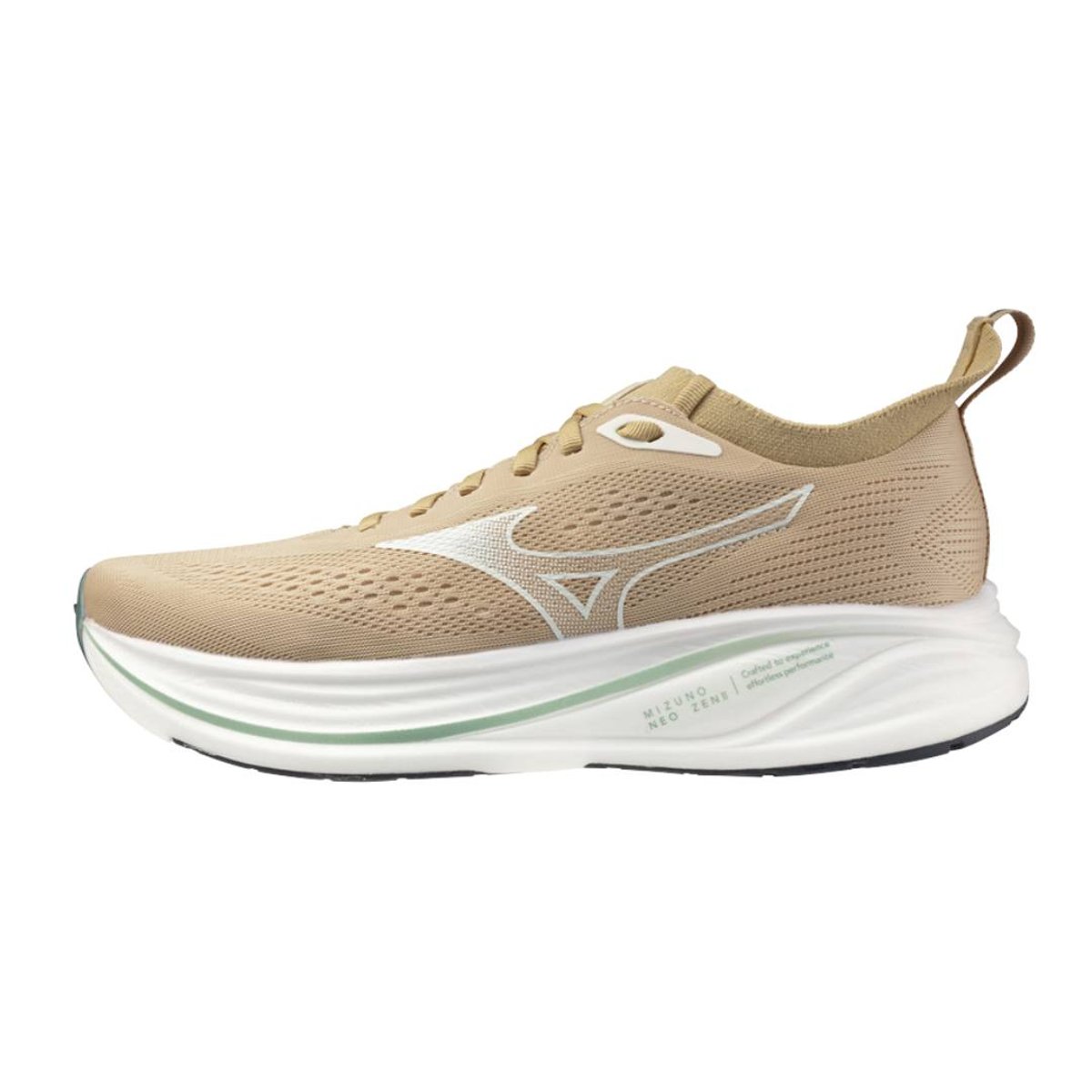 Tênis Mizuno Neo Zen 2 Marrom Branco SS26, Tamanho 42,5 - EUR Homem