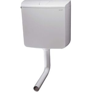 Geberit Spülkasten AP110 136.610.11.1, 6 - 9 Liter, 1-Mengen-Spülung, Start-Stopp-Funktion, weiß