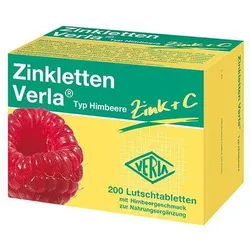 Zinkletten Verla Himbeere 200 ST