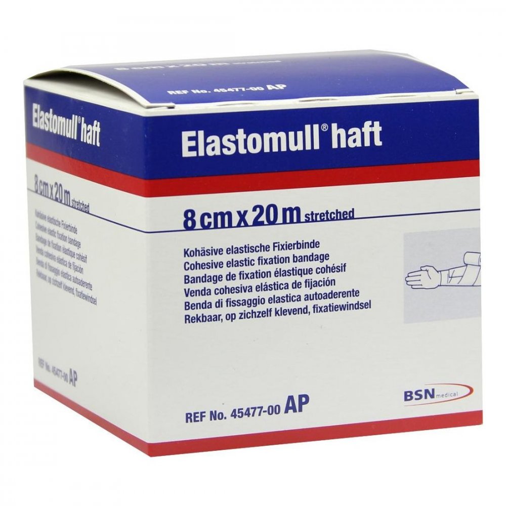 BSN medical GmbH Elastomull haft 8 cmx20 m Fixierbinde 02507105