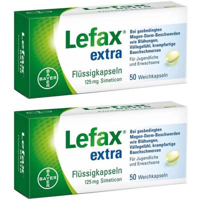 Lefax extra Flüssigkapseln 2x 2x50 St Kapseln