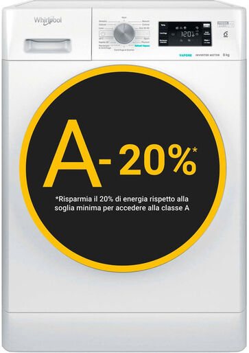 Whirlpool Lavatrice a libera installazione - FFB 848 BSV IT
