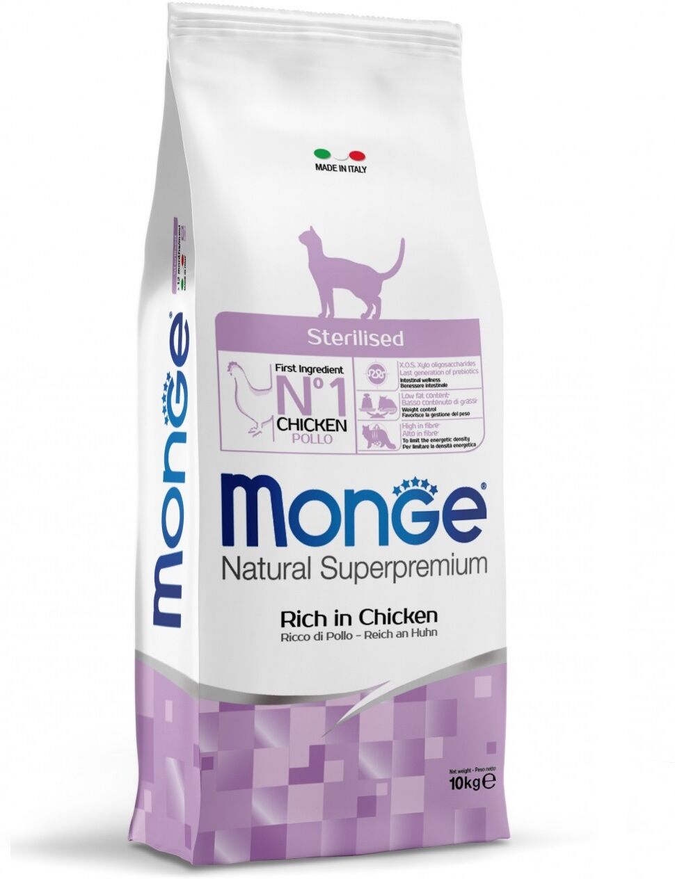 Monge & C. Monge Cat Ster Pollo 10kg