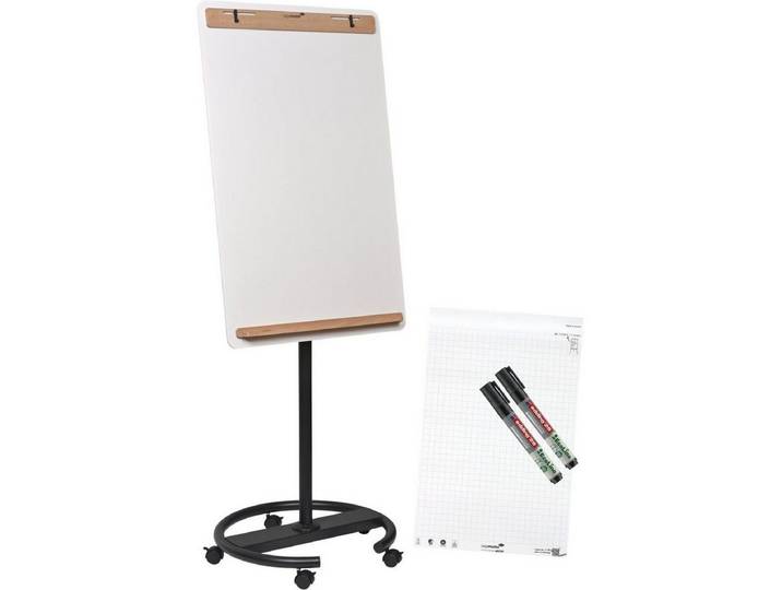 LEGAMASTER Standtafel Flipchart Sketch Infinite Rundfuß mobil