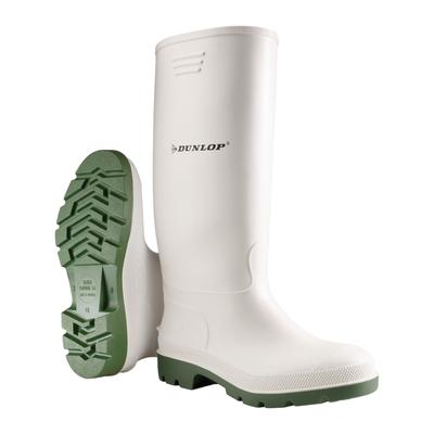 Gummistiefel DUNLOP "Pricemastor", Damen, Gr. 48, weiß, Obermaterial: 100% PVC PVC., Schuhe Gummistiefel