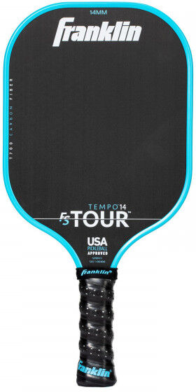 Franklin FS Tour Tempo Pickleball Paddle Blue 14 mm
