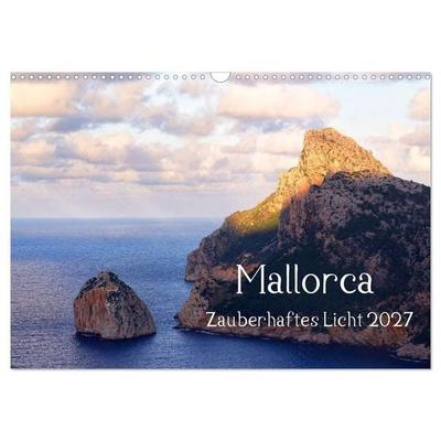 Mallorca Zauberhaftes Licht (Wandkalender 2027 DIN A3 quer), CALVENDO Monatskalender