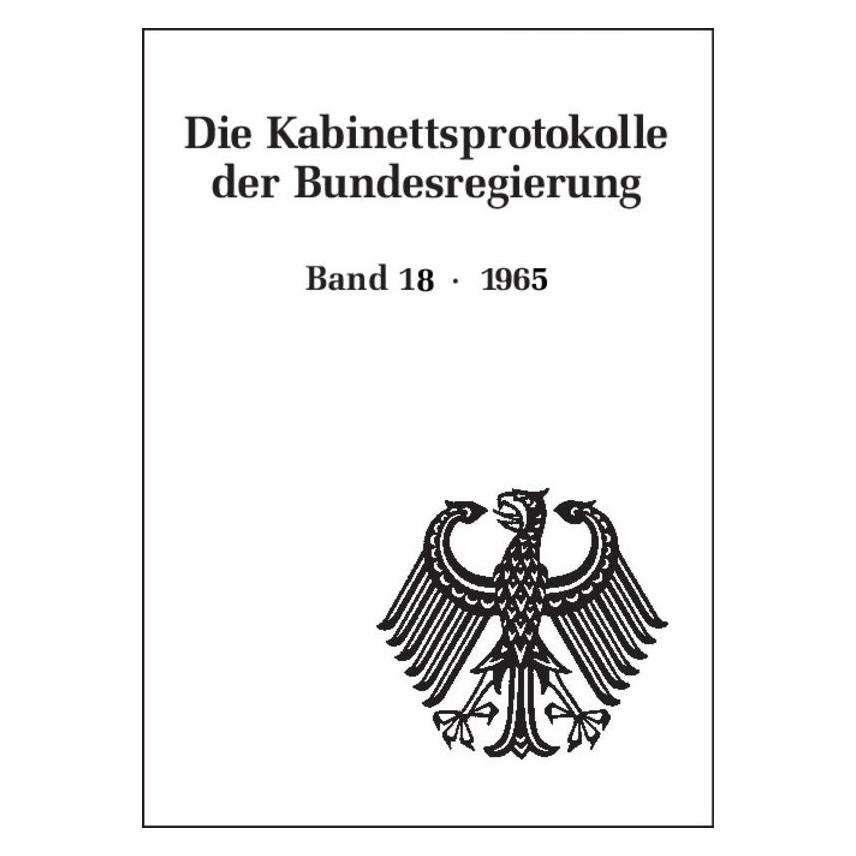 De Gruyter Kabinettsprotok.d.Bundesreg.18 1965 (Deutsch) (67826410)