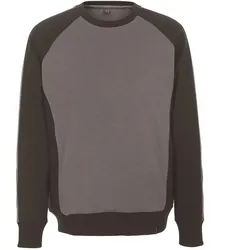 Sweatshirt "WITTEN" Unique - L - anthrazit/schwarz