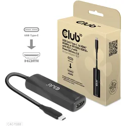 Club 3D CAC-1588 (HDMI), Video Adapter, Schwarz