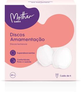 Mother Wells Discos Amamentação Discretos 60 un