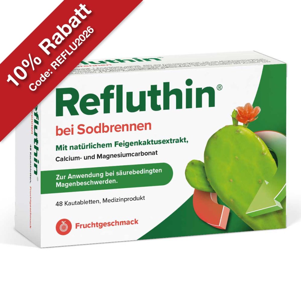 Dr.Willmar Schwabe GmbH & Co.KG Refluthin Bei Sodbrennen Kautabletten Frucht 16011276