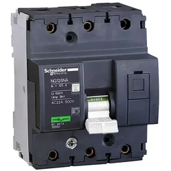 Schneider Electric 18890 Lasttrennschalter NG125NA, 3P, 80A