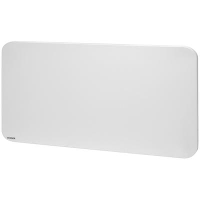 VASNER Infrarotheizung "Metall rund, 1100 W, Citara M Plus", weiß, B/H/T: 140cm x 60cm x 2,5cm, 1.100 W, unten,mittig, Heizkörper, Infrarot Heizkörper rund, IP44 Bad geeignet