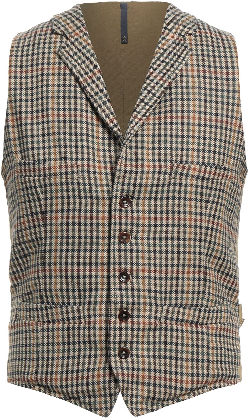 Montedoro Chaleco sartorial Hombre Beige M Hombre