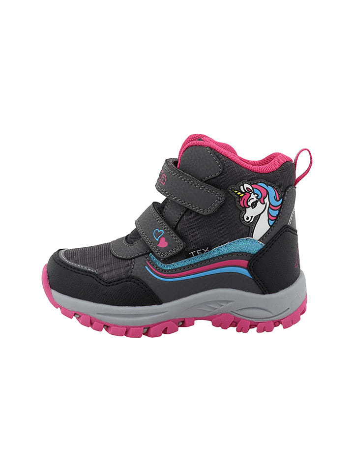 Kappa Winterboots "Erica" in Grau/Pink - 26
