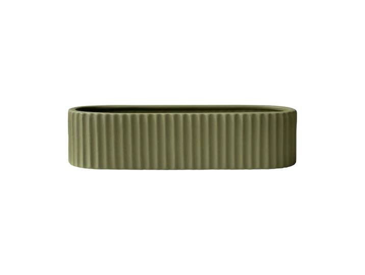 DBKD Bougeoir Stripe 30 cm Green