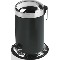 Basic Badezimmer-Abfallbehälter 31 cm schwarz