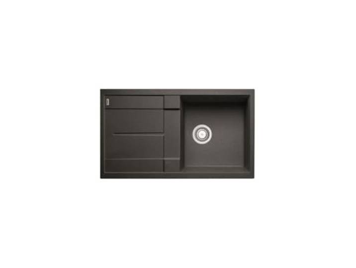 Eingebaute Spüle 50cm manuelles Anthrazit mit Siphon - 513221