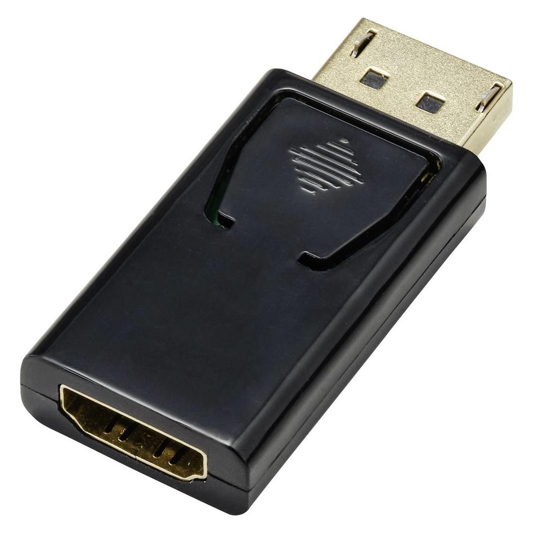 Renkforce Displayport auf HDMI-Adapter (HDMI-Buchse Displayport-Stecker) (RF-4746622)