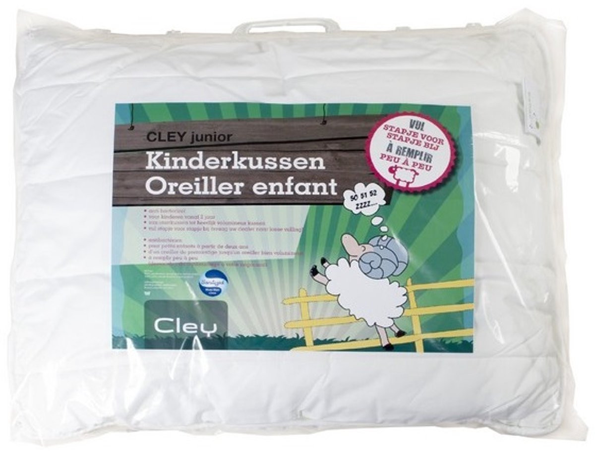 Cley Cley Junior polyester kinderbeddengoed 60 x 70 cm