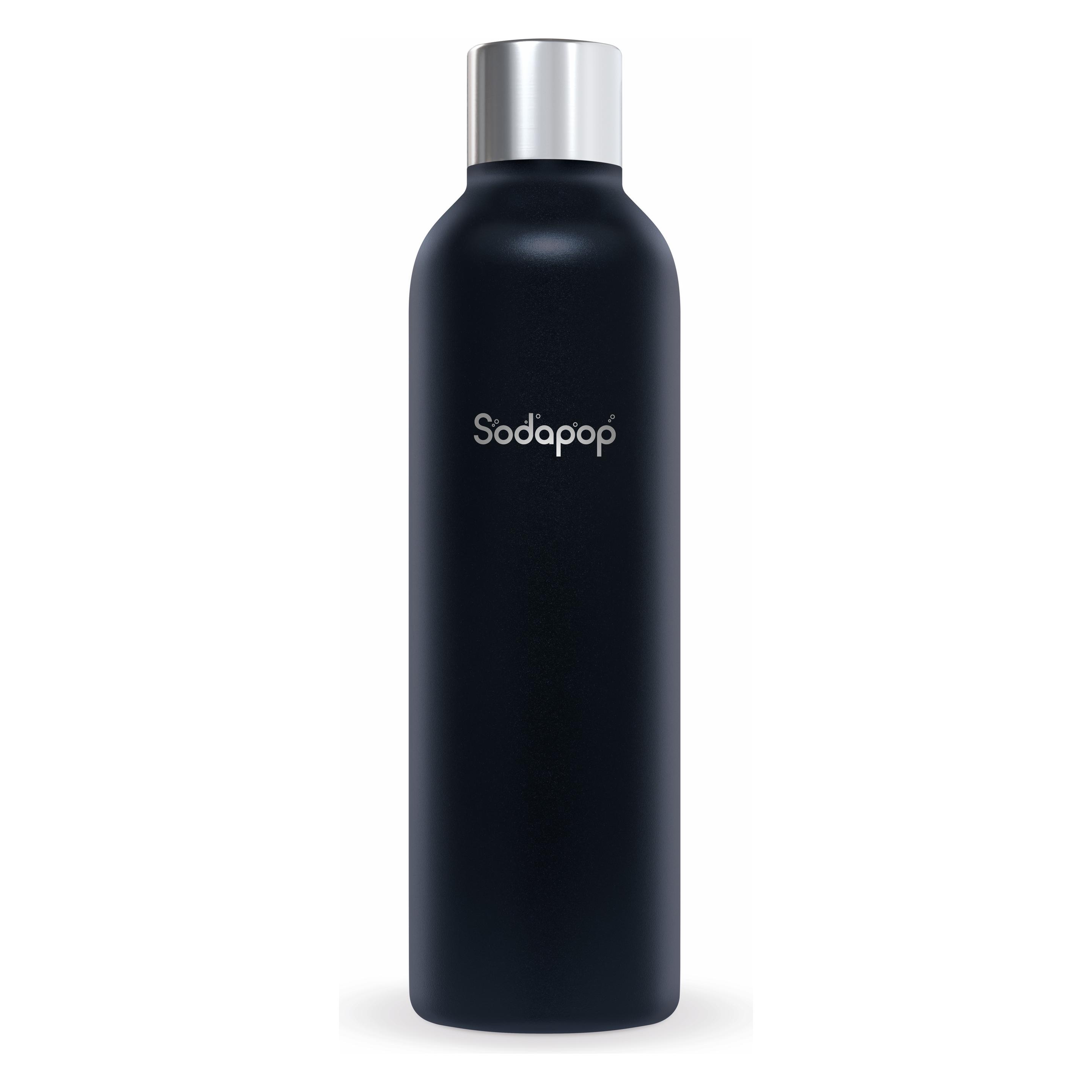 Sodapop Edelstahlflasche (750 ml) schwarz (10033371)