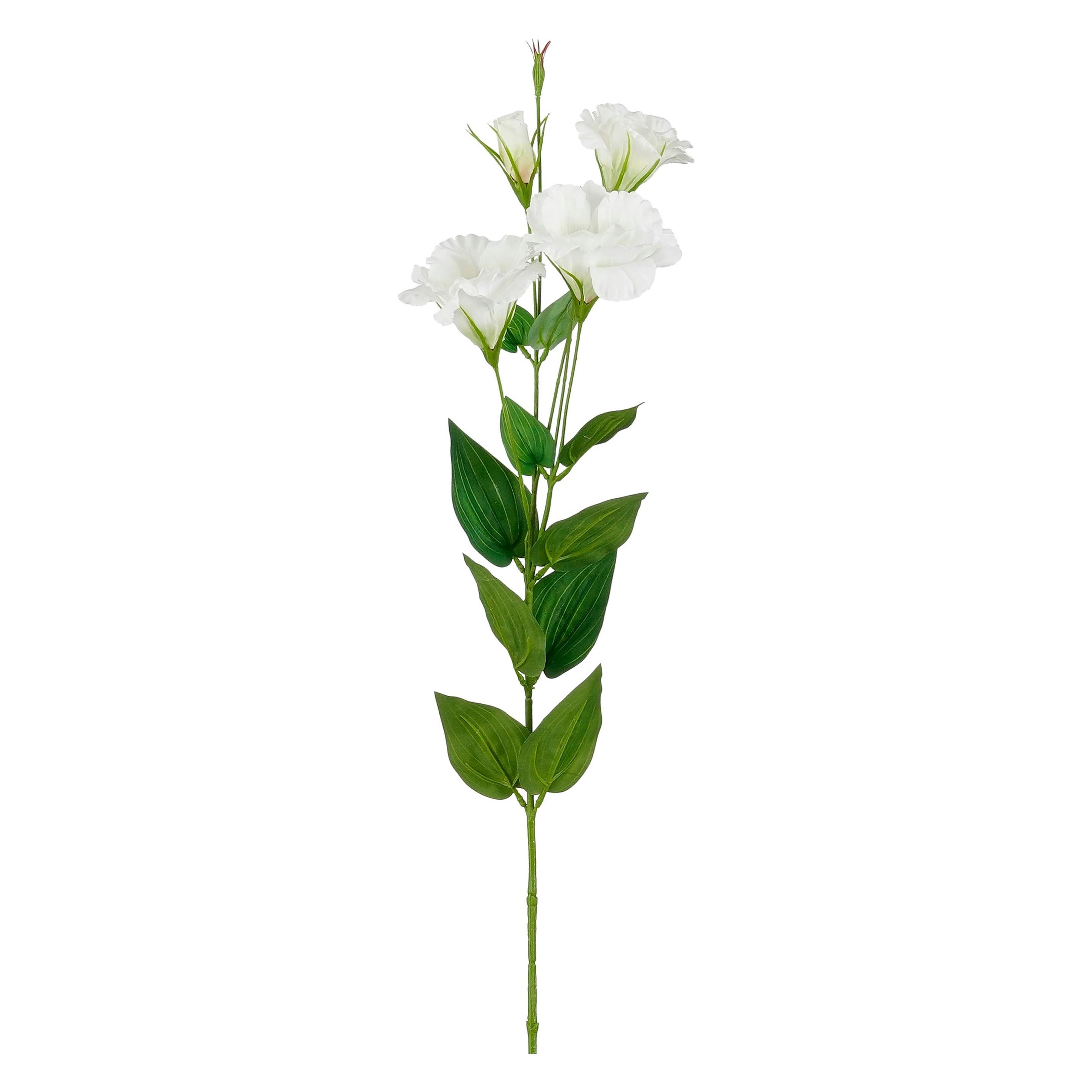 Mica Decorations Lisianthus weiss - l86cm (7 cm) (1183302)