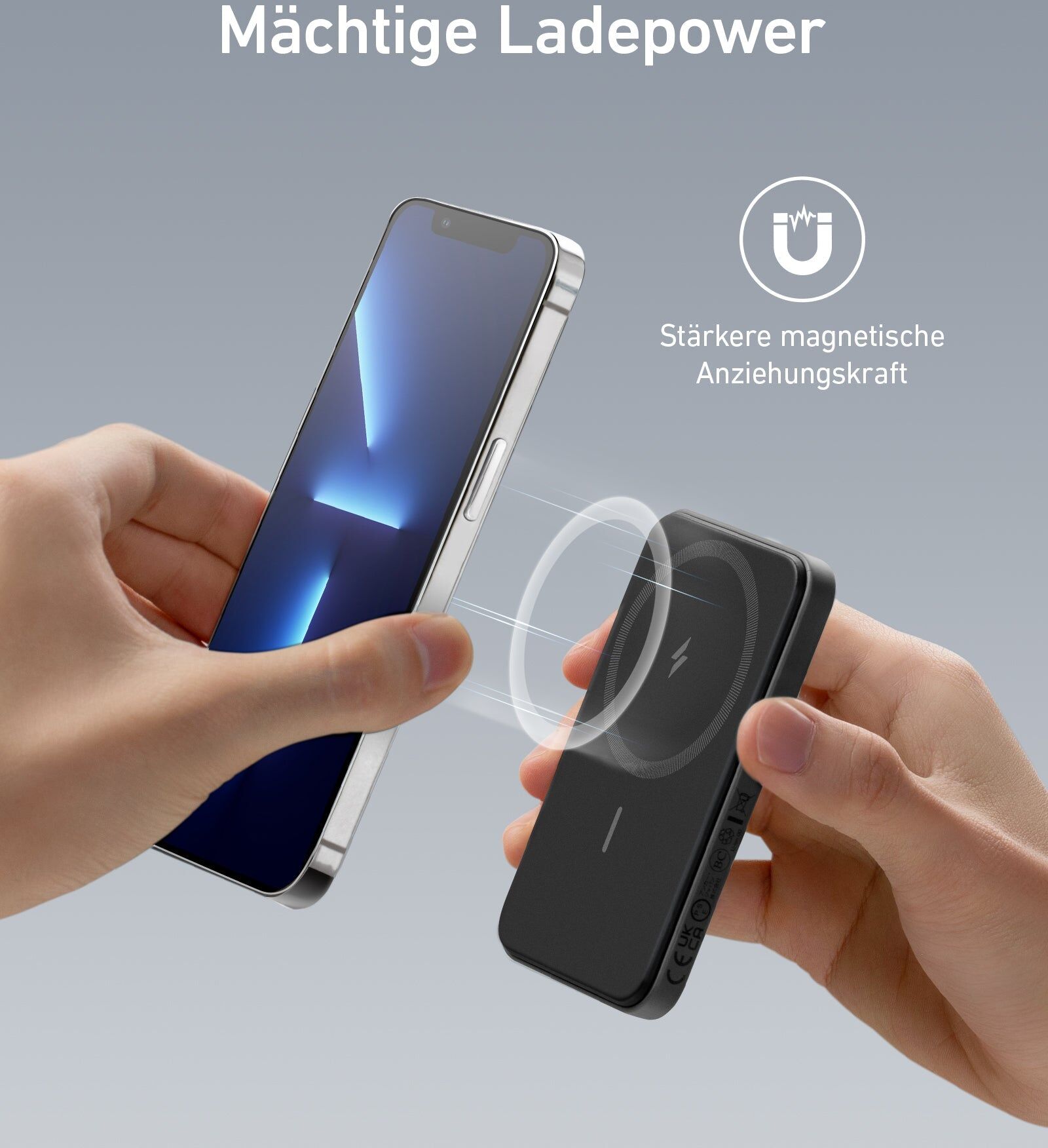 Anker 621 Magnetische Powerbank (MagGo) Dolomiten