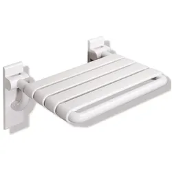 Hewi 801 active+ Klappsitz 801.51D21098 signalweiß, 448 x 428 mm, antimikrobiell