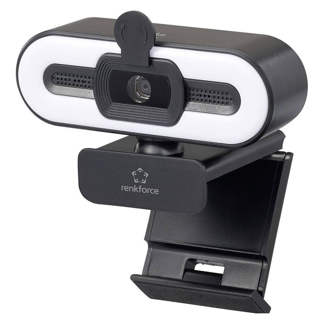 Renkforce RF-WC-190 Webcam 2592 x 1944 Pixel Klemm-Halterung Stativgewinde (RF-6830736)