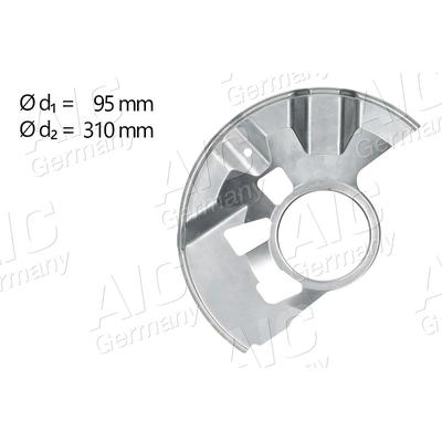 Aic Spritzblech, Bremsscheibe [Hersteller-Nr. 57614] für Mazda