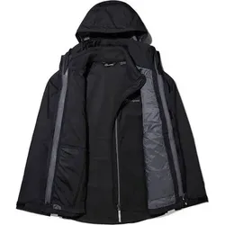 BERGHAUS Berghaus Herren Regenjacke M RG ALPHA 2.0 GEMINI 3IN1 JKT, Größe 3XL in Schwarz 01100
