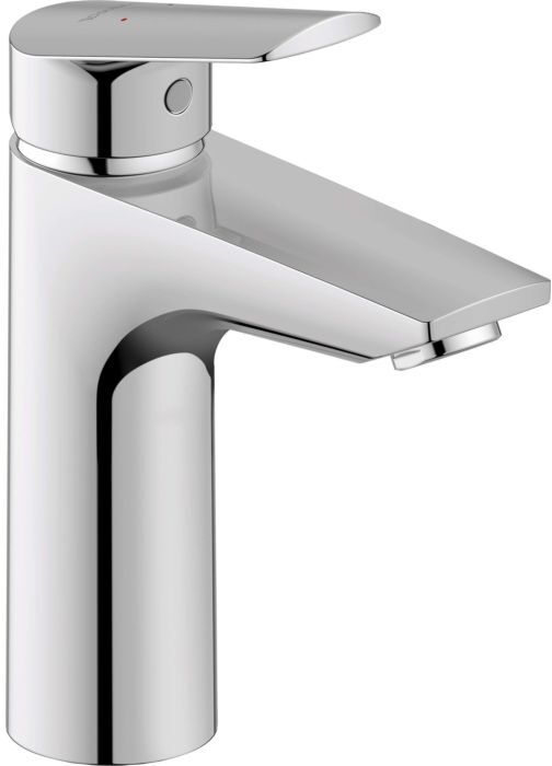 Duravit No. 1 Waschtischarmatur N11020002010 ohne Zugstangen-Ablaufgarnitur, Ausladung 106mm, chrom