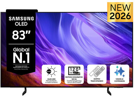 Samsung 83'' OLED S85H 4K Vision AI Smart TV (2026)