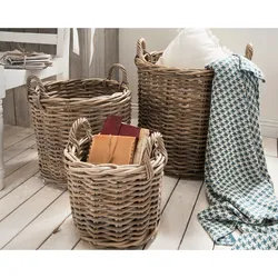 die Faktorei »Rattan« Korb-Set rund 4-teilig