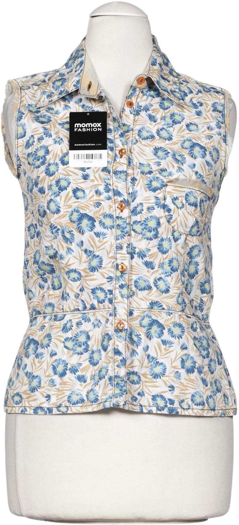 Dorothee Schumacher Damen Bluse, Mehrfarbig, Gr. XS, Baumwolle - Second Hand