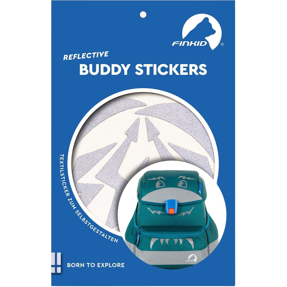 Finkid Reflective Buddy Stickers peppi (801000) onesize 8000216-801000-onesize