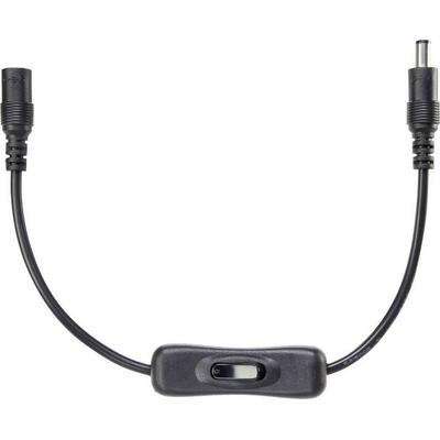 VOLTCRAFT 93038c216 Niedervolt-Adapter Niedervolt-Stecker - Niedervolt-Buchse 5.5 mm 2.1 mm 0.32 m 1 St.