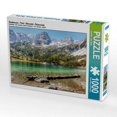 CALVENDO Puzzle Seebensee - Tirol - Ehrwald - Österreich | 1000 Teile Lege-Größe 64x48cm Foto-Puzzle für glückliche Stunden