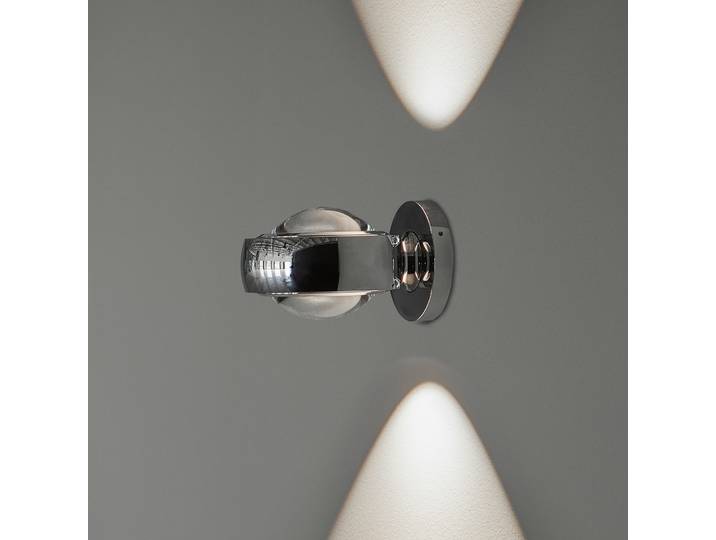 Applique murale Optic Chrome - LOOM DESIGN - Salon / séjour - Moderne - Aluminium - Rond